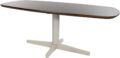 Eetkamertafel Libra - Mango bruin walnoot - Poot beige - Deens ovaal - 190 cm
