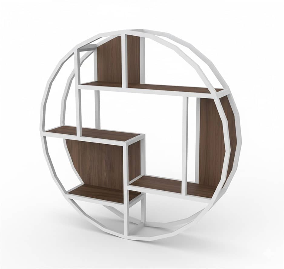 Wandrek Tobago 8211 Bruin Mangohout Walnoot 8211 Rond