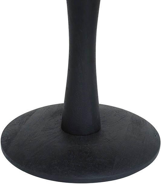 Bijzettafel Flare 8211 Zwart Mangohout 8211 60
