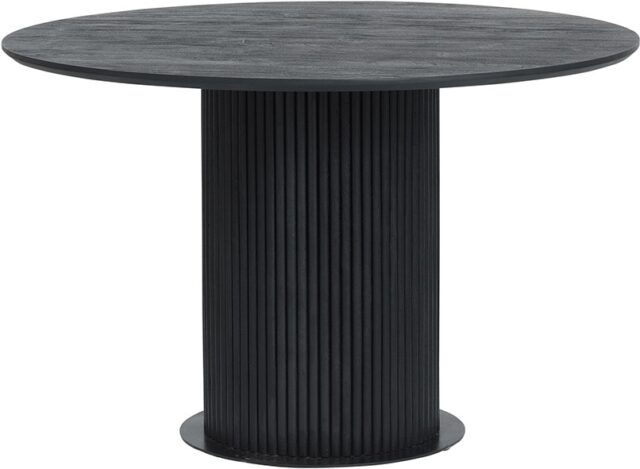Eetkamertafel Congo 8211 Zwart Acaciahout 8211 120