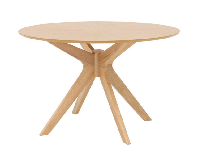 Eetkamertafel Julia 8211 Eiken Naturel 8211 120 215 120 Cm