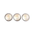 Lichtbron GU10 - 3 Stuks - Glas - LED