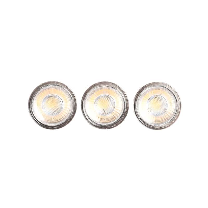 Lichtbron Gu10 8211 3 Stuks 8211 Glas 8211 Led Lichtbron Gu10 8211 3 Stuks 8211 Glas 8211 Led