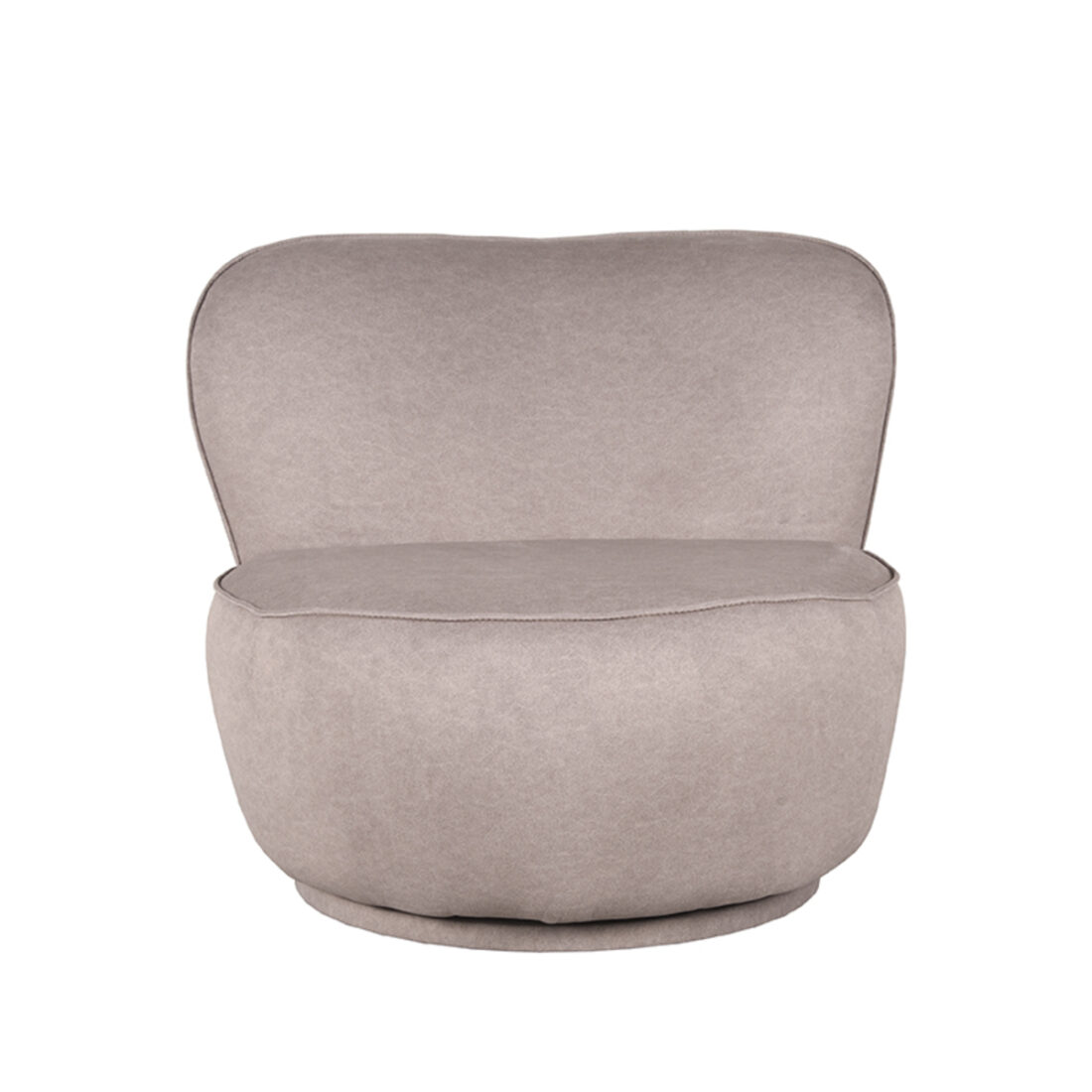 Fauteuil Bunny 8211 Taupe 8211 Microvezel