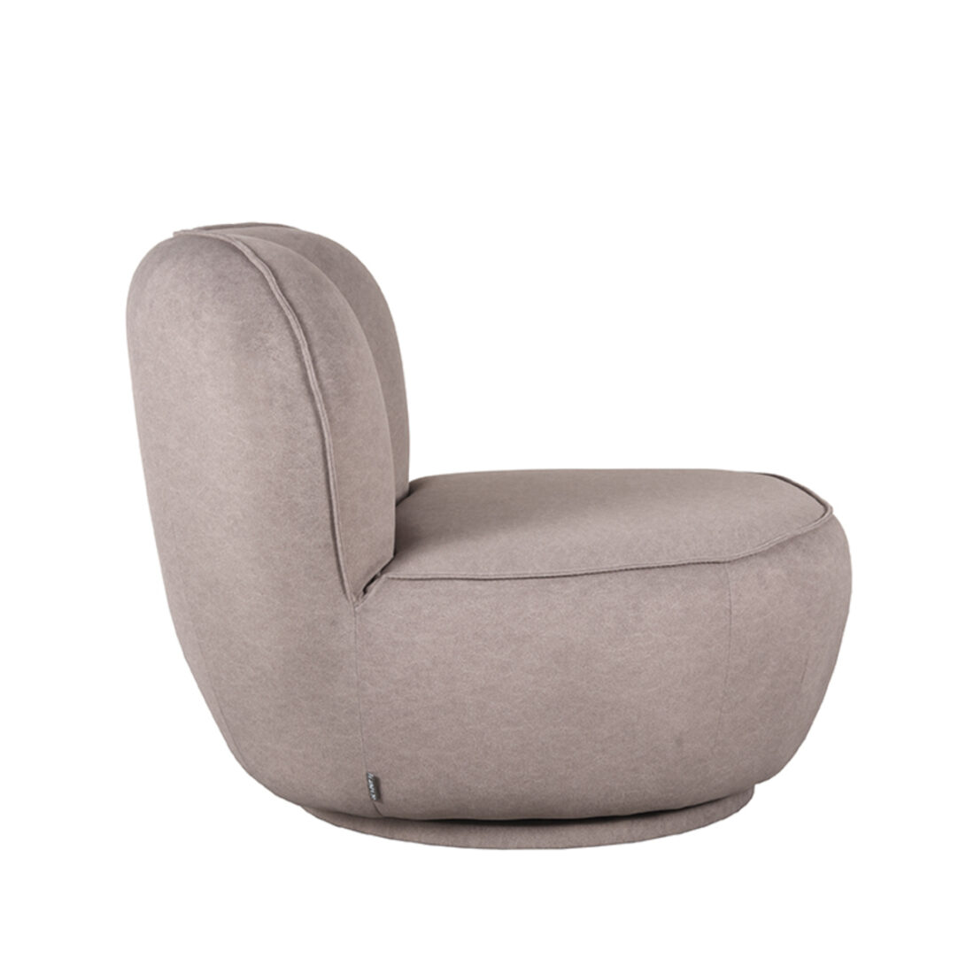 Fauteuil Bunny 8211 Taupe 8211 Microvezel