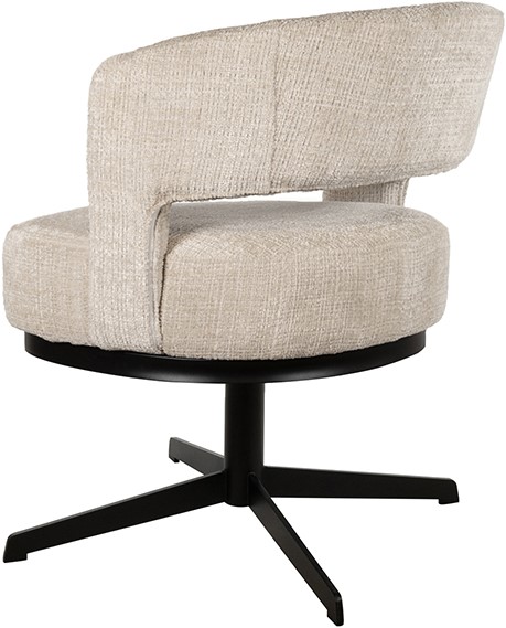 Eetkamerstoel Bruce 8211 Cremona 8211 Natural 02 8211 Draaipoot 360