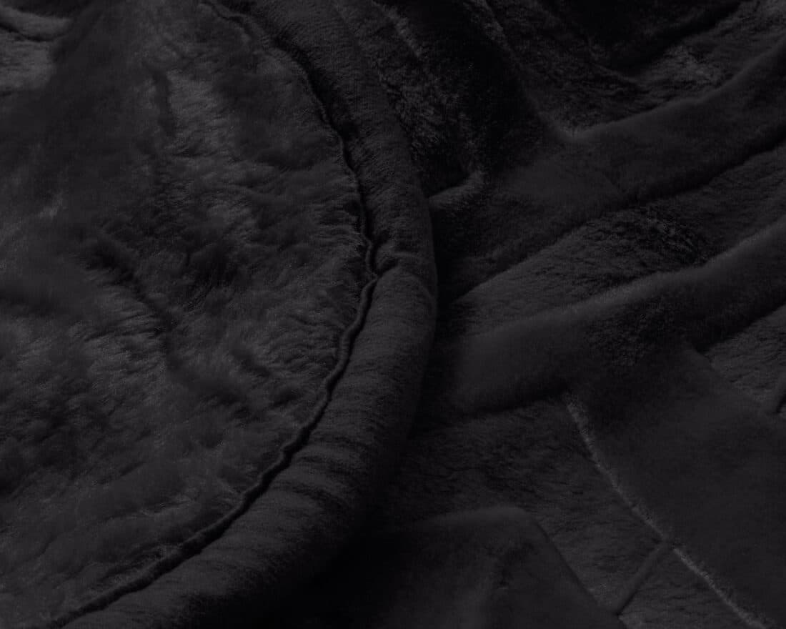 Deken Zeta Gemboste 8211 Zwart 8211 200 215 240 Cm