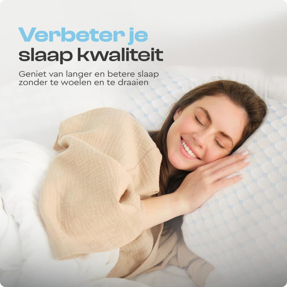 Kussen Nanotech 8211 Wit 8211 Traagschuim 8211 50 215 70 Cm