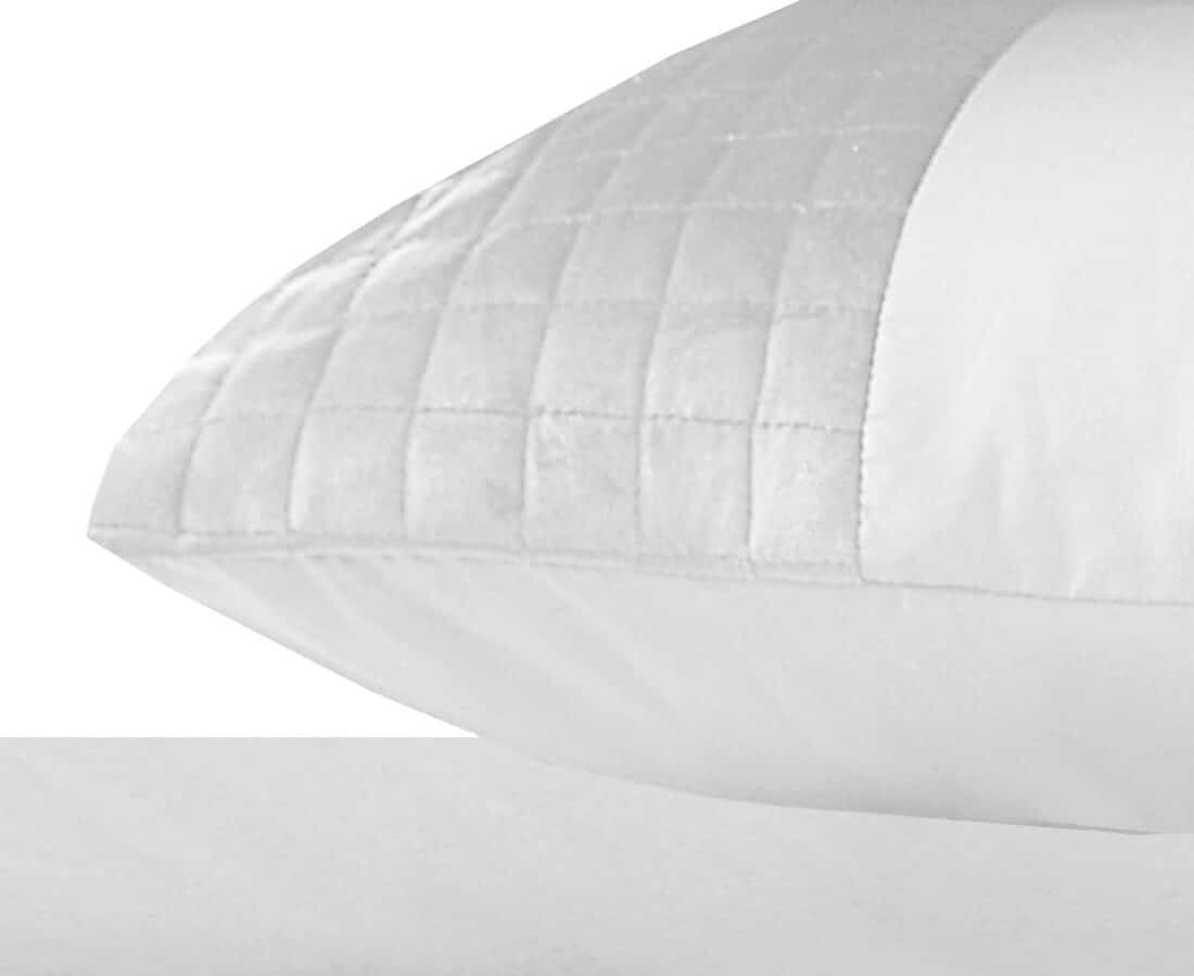 2 Pack Kussenslopen Fluwelen Band 8211 Wit 8211 60 215 70 Cm