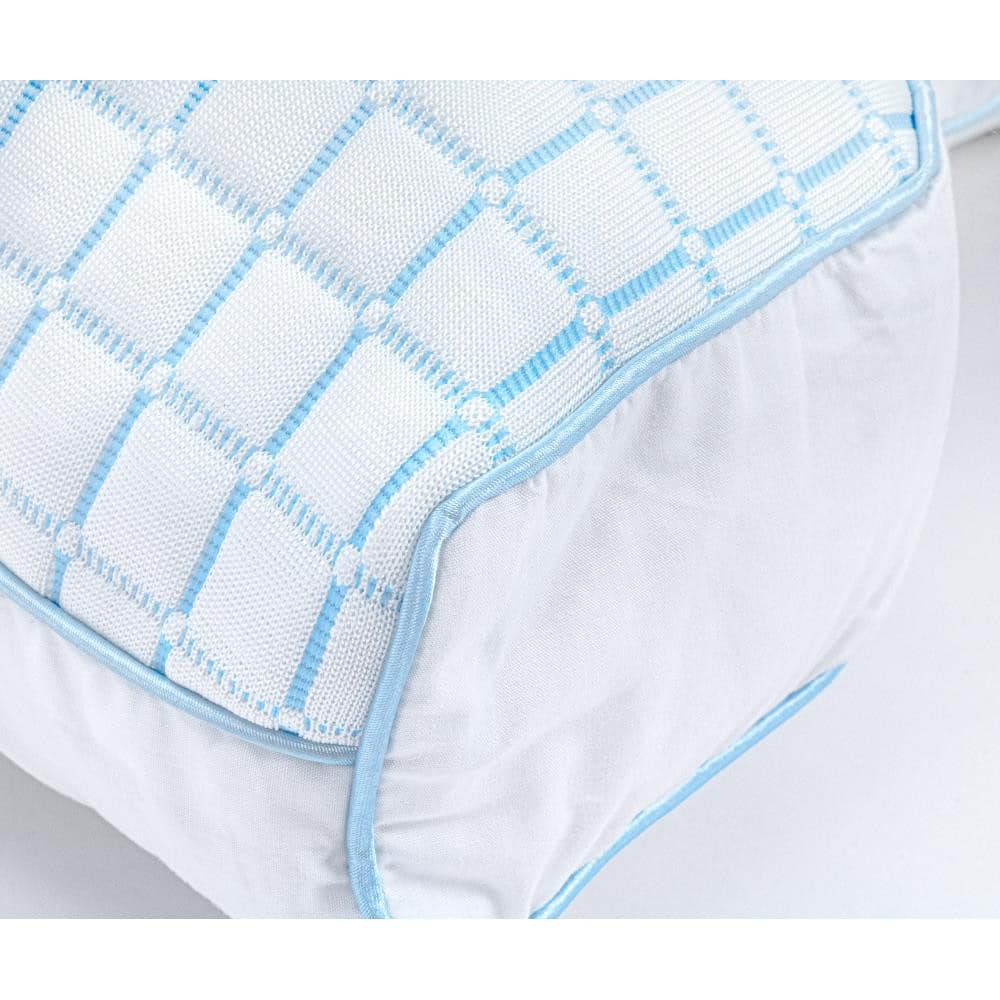 3d Blauwe Cel Technologie Verkoelend Microgel Neksteun Kussen