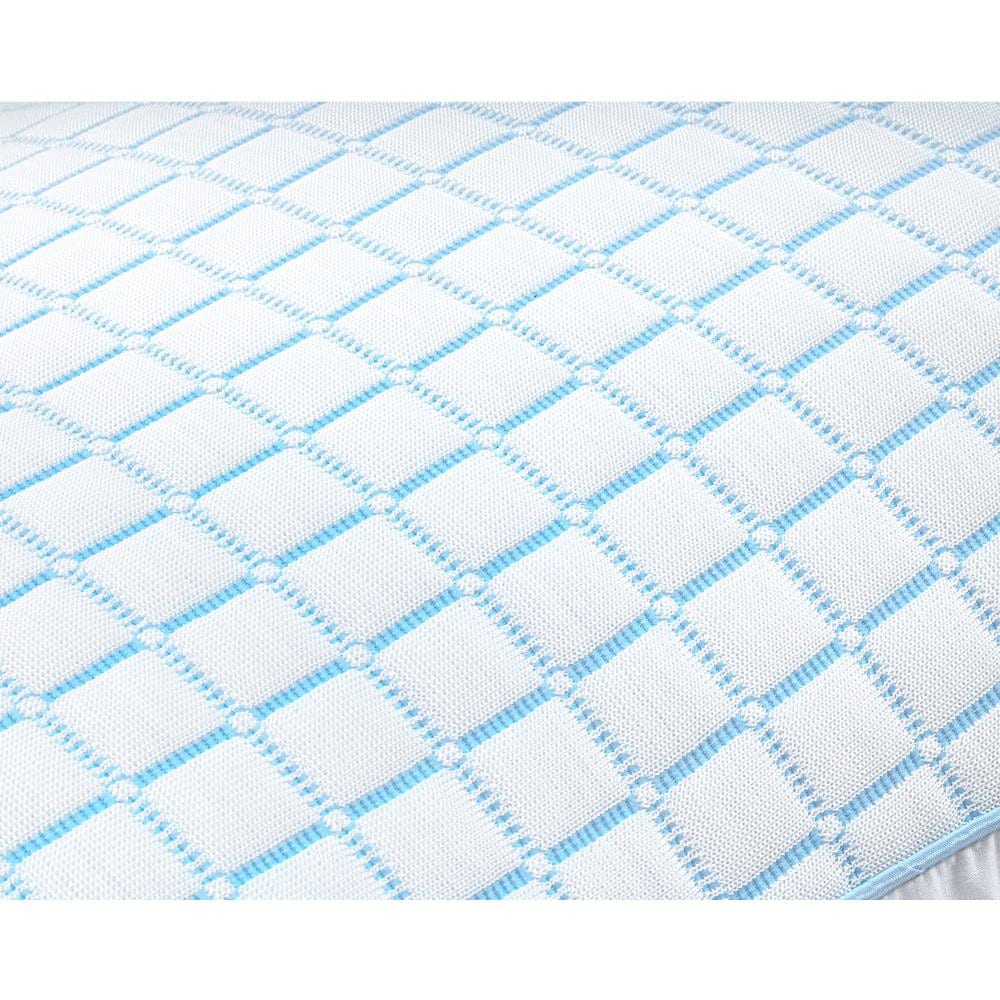 3d Blauwe Cel Technologie Verkoelend Microgel Neksteun Kussen