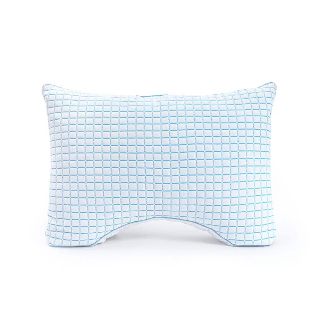 3d Blauwe Cel Technologie Verkoelend Microgel Neksteun Kussen