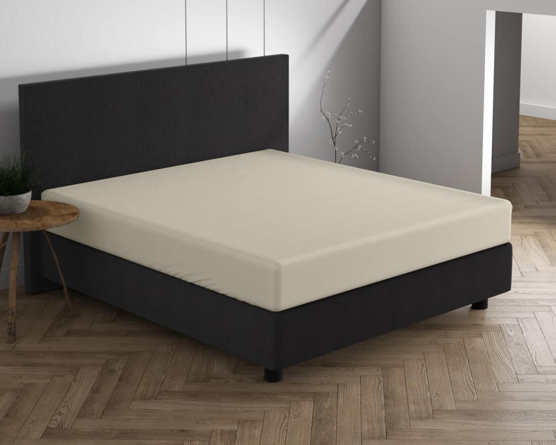 Dubbel Jersey 220 Gr Hoeslaken Crme 160 180 X 200 220