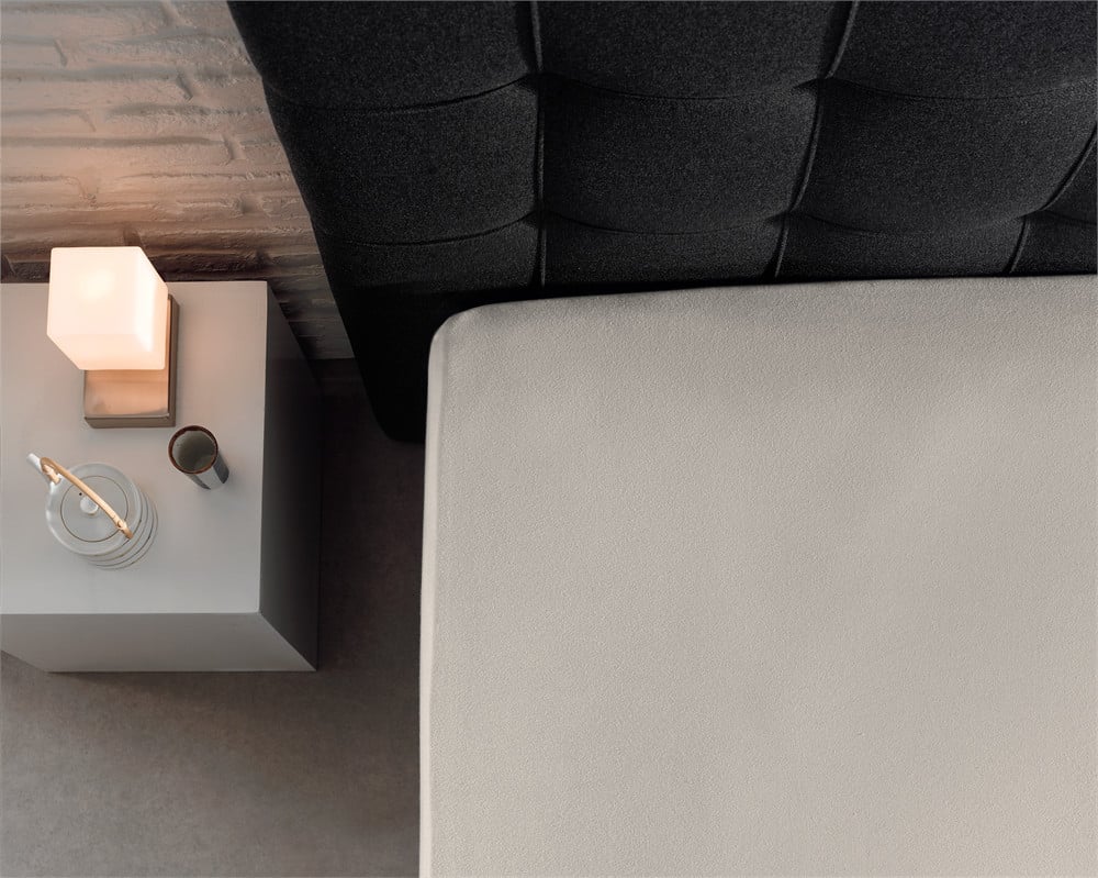 Dubbel Jersey 220 Gr Hoeslaken Crme 80 100 X 220