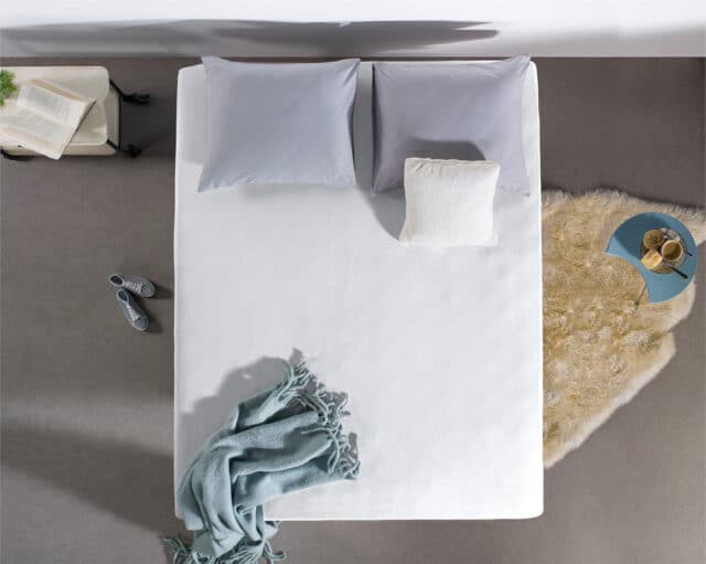 Dubbel Jersey 220 Gr Hoeslaken Wit 190 200 X 220 230