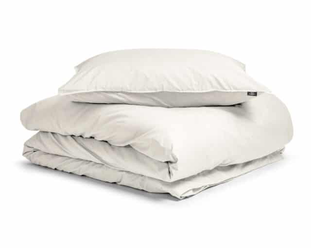 Egyptisch Katoen Uni Dekbedovertrek Crme 140 X 200 260