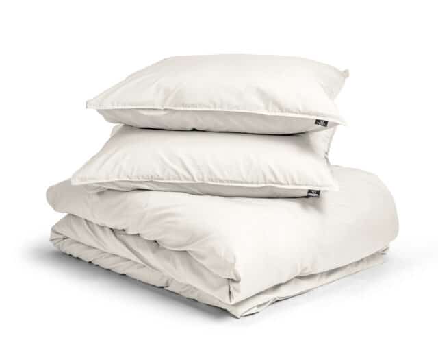 Egyptisch Katoen Uni Dekbedovertrek Crme 200 X 200 260