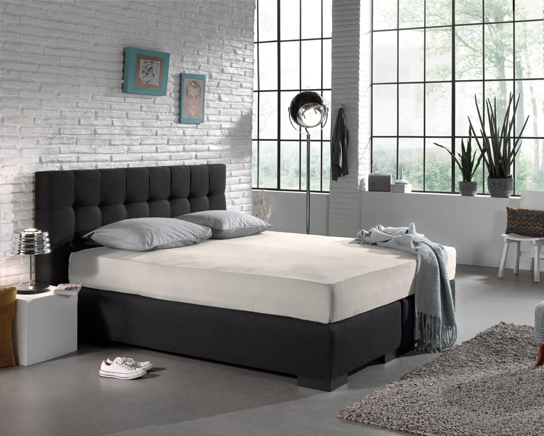 Jersey Hoeslaken 135 Gr Crme 140 X 200