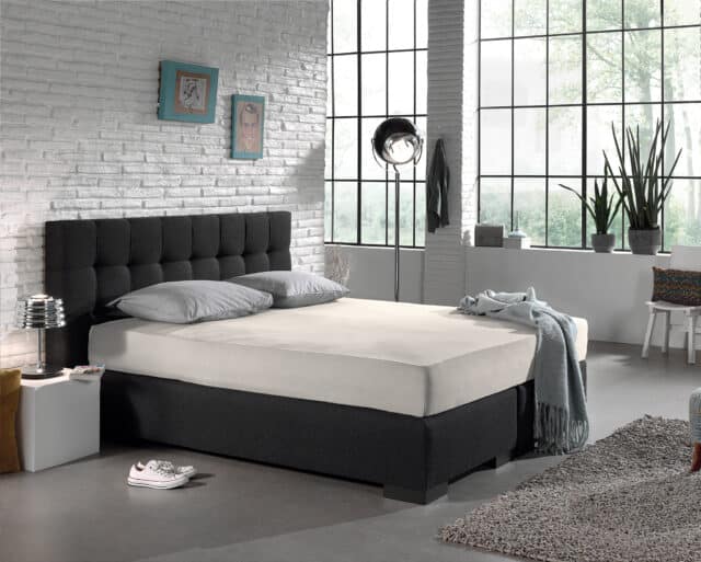 Jersey Hoeslaken 135 Gr Crme 140 X 200