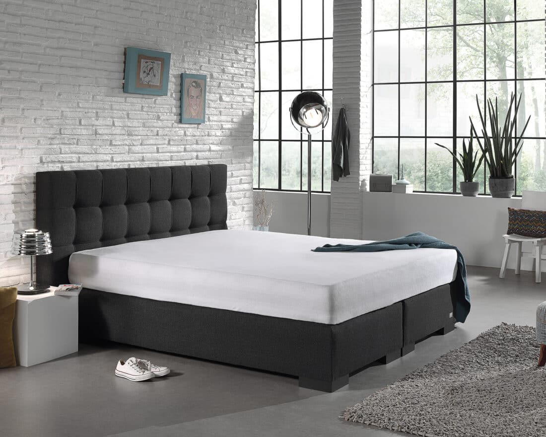 Molton Hoeslaken 8211 Wit 8211 90 100 X 220 Cm