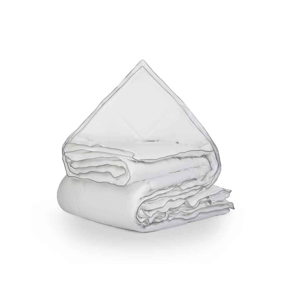 Dekbed Percale 8211 Katoen Touch 8211 4 Seizoenen 8211 Wit 8211 200 215 220 Cm