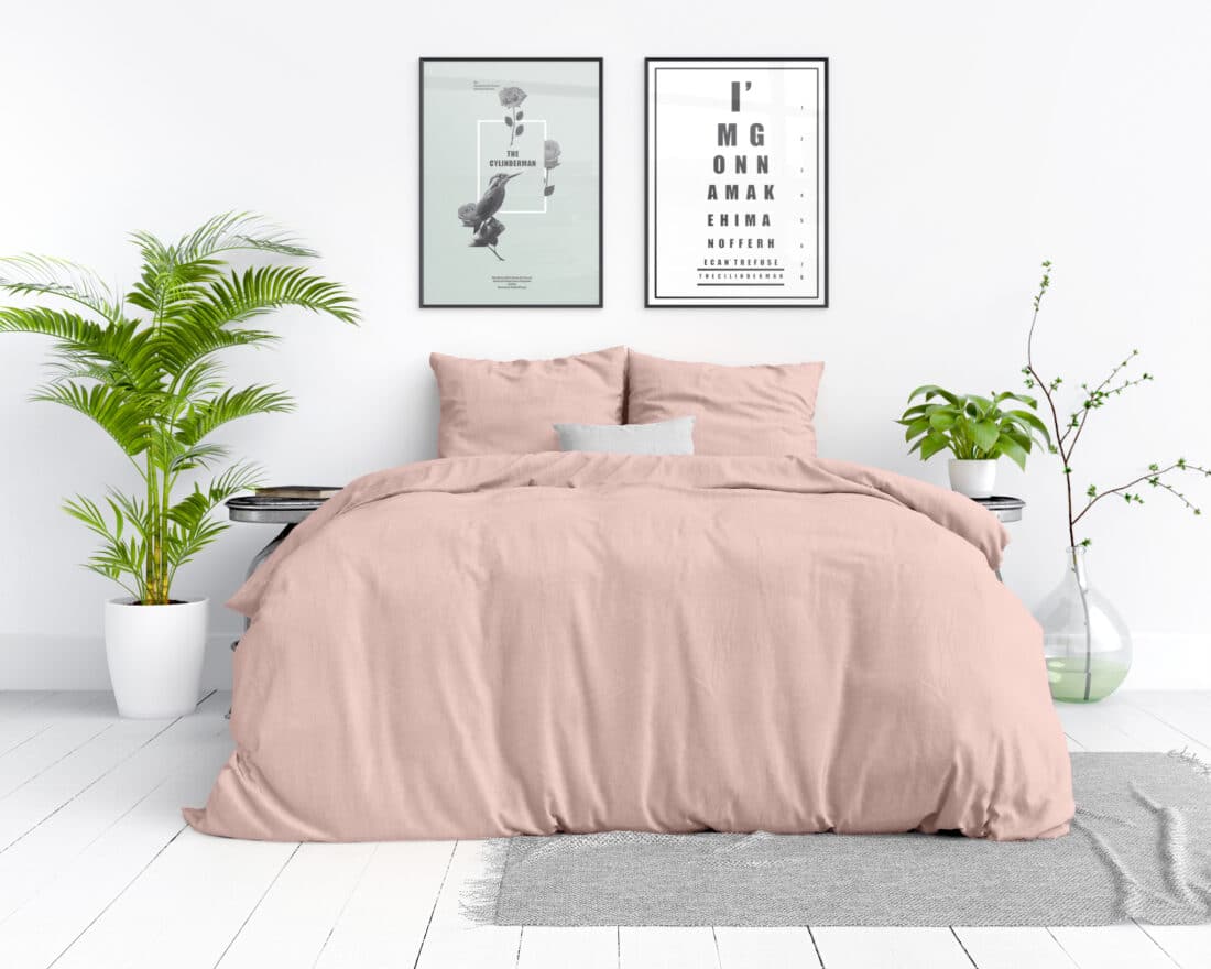 Dekbedovertrek Stone Washed 8211 Roze 8211 140 215 220 Cm Dekbedovertrek Stone Washed 8211 Roze 8211 140 215 220 Cm