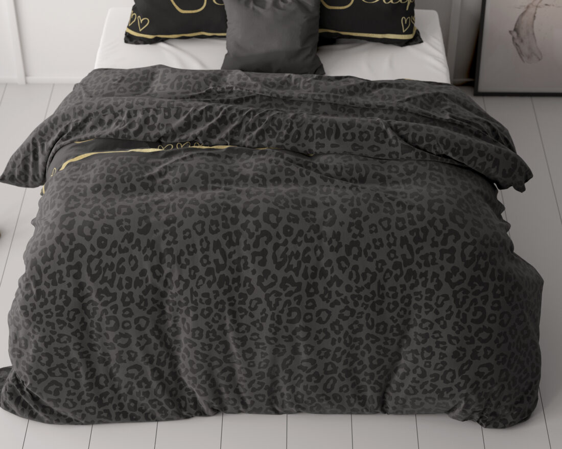 Dark Sleep Zwart 140 X 200 220