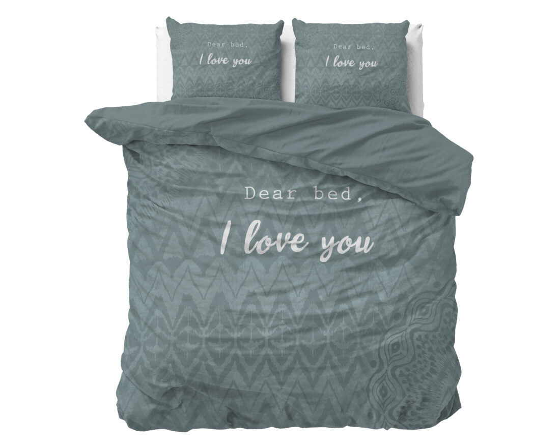 I Love Bed Groen 200 X 200 220
