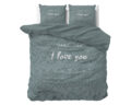 I Love Bed Groen 200 x 200/220