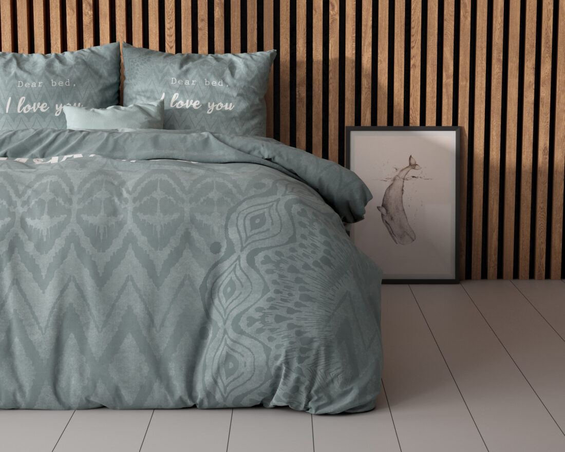 I Love Bed Groen 200 X 200 220