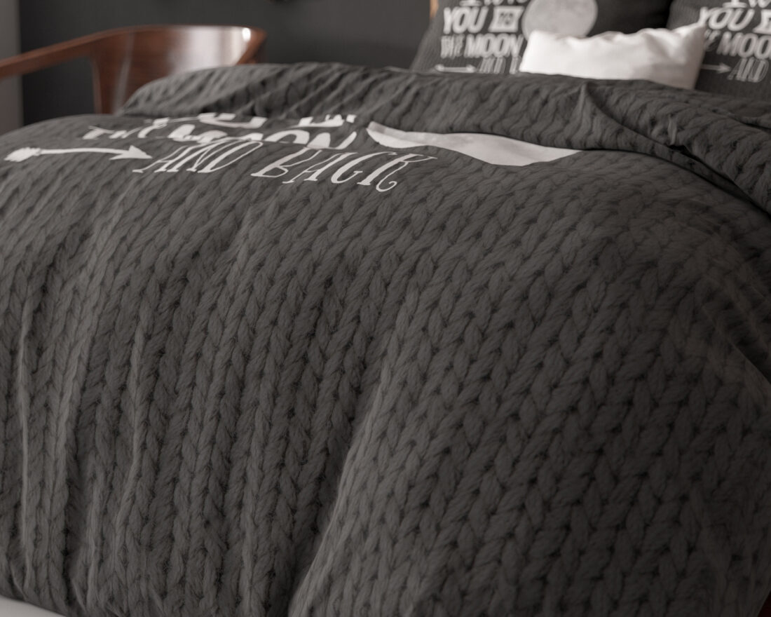 Naar De Maan En Terug Antraciet 200 X 200 220