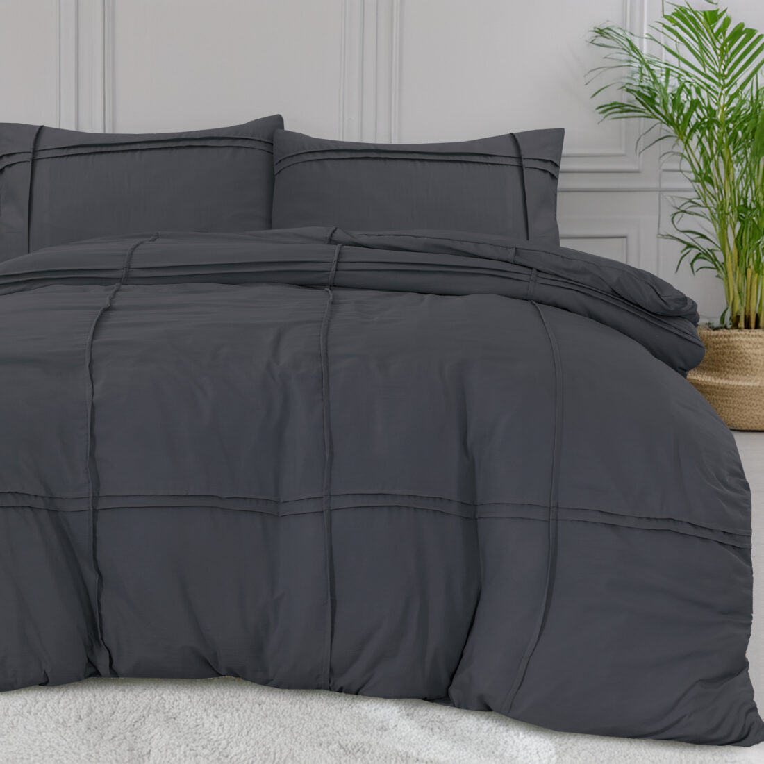 Dd Gewassen Getuft Antraciet 140 X 200 220