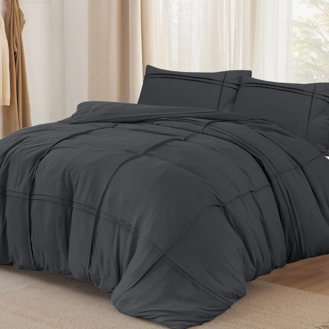 Dd Gewassen Getuft Antraciet 140 X 200 220