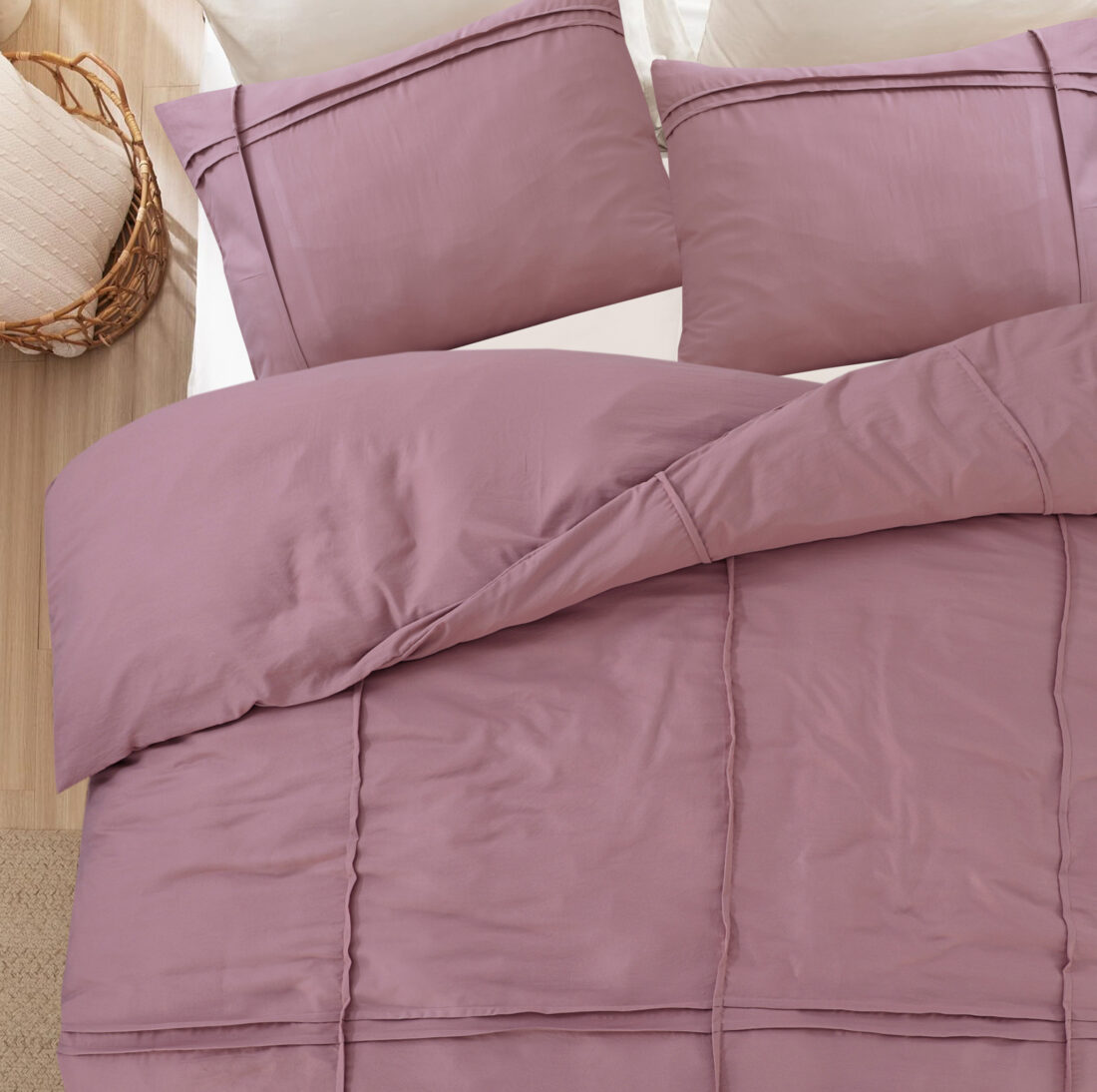 Dd Gewassen Getuft Oudroze 140 X 200 220