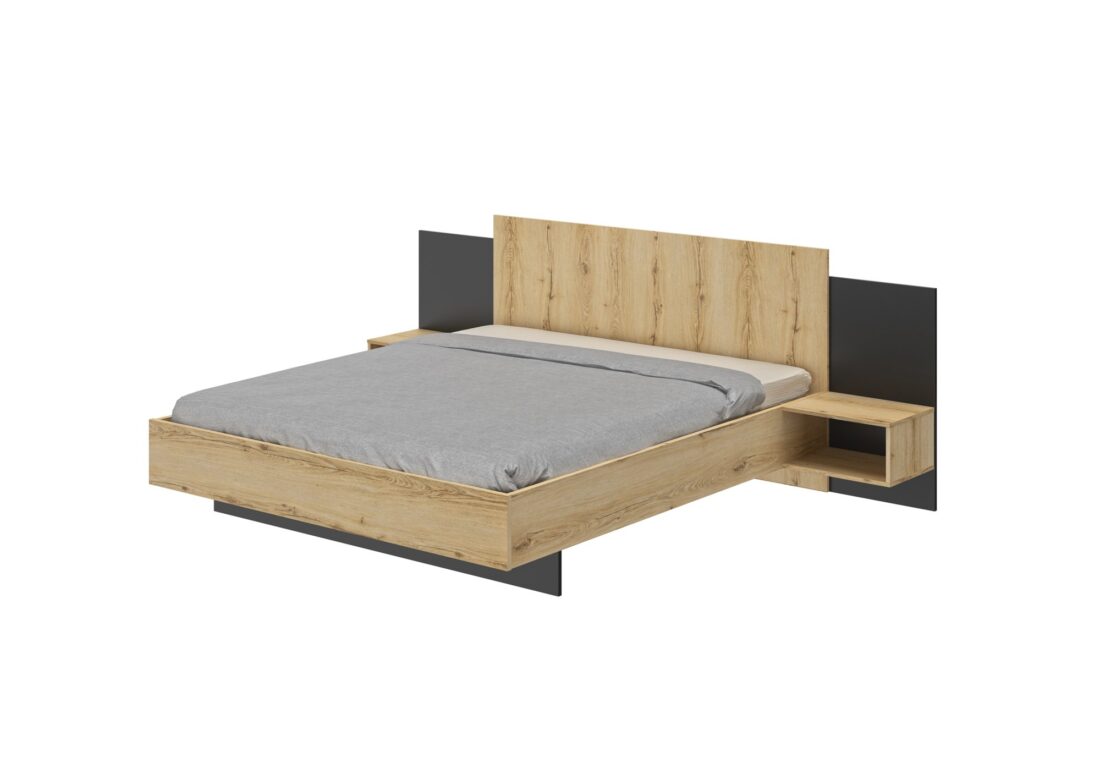 Bed Nachtkastjes Lambrisering Bed Nachtkastjes Lambrisering