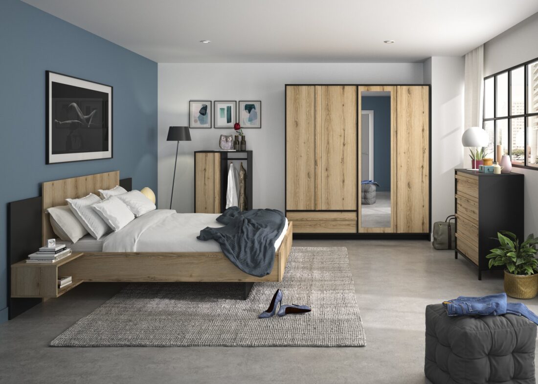 Bed Nachtkastjes Lambrisering Bed Nachtkastjes Lambrisering