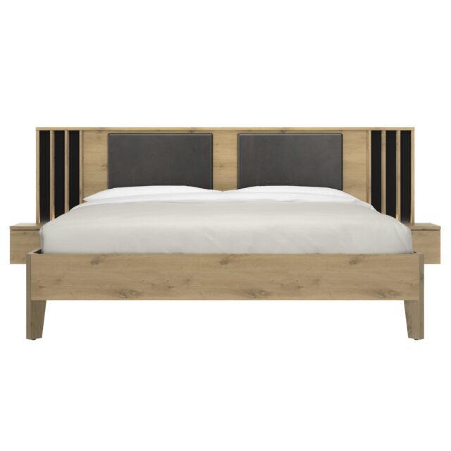 Bed Nachtkastjes Lambrisering