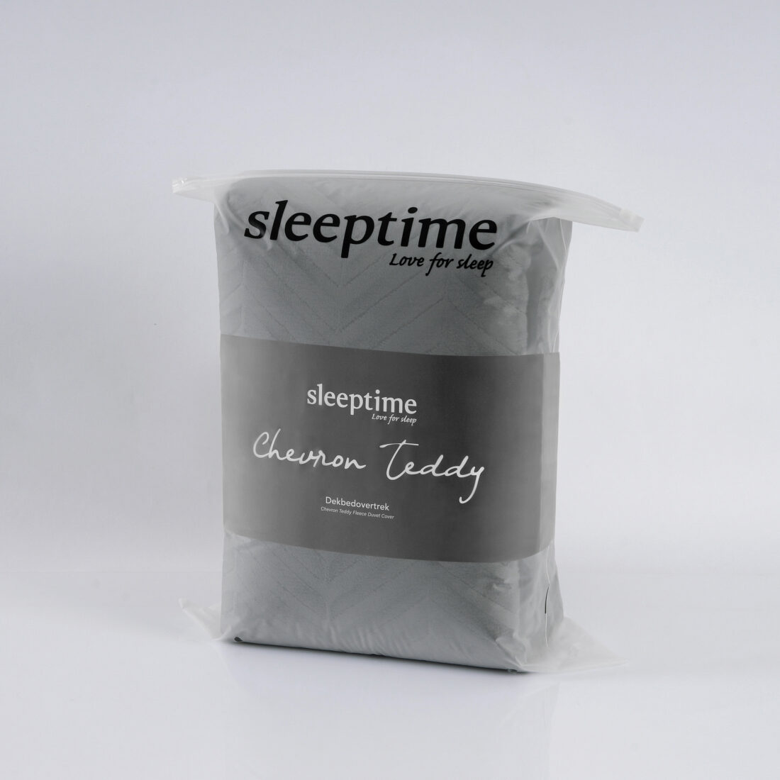 Chevron Teddy Antraciet 200 X 200 220