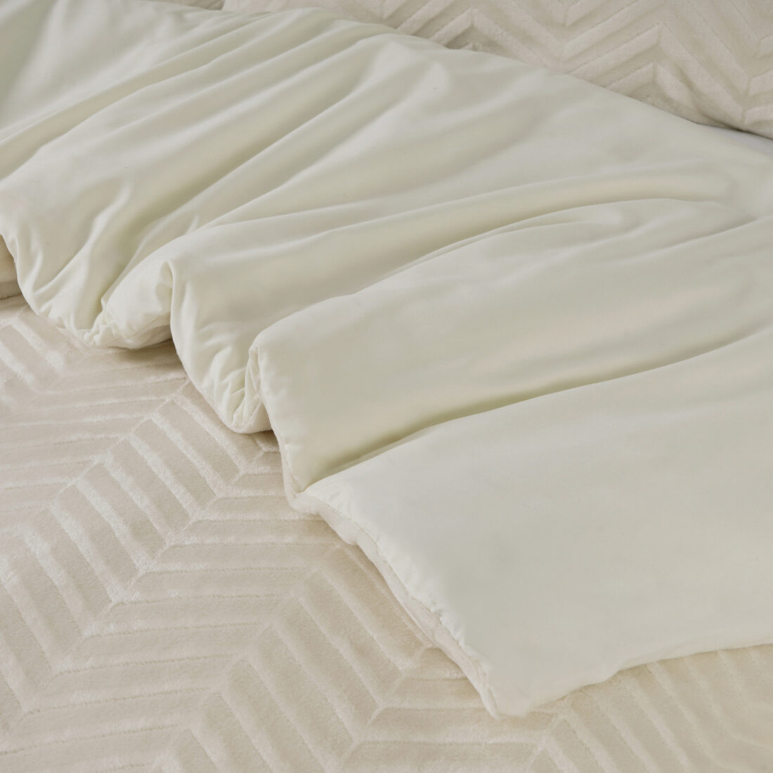 Chevron Teddy Crme 200 X 200 220