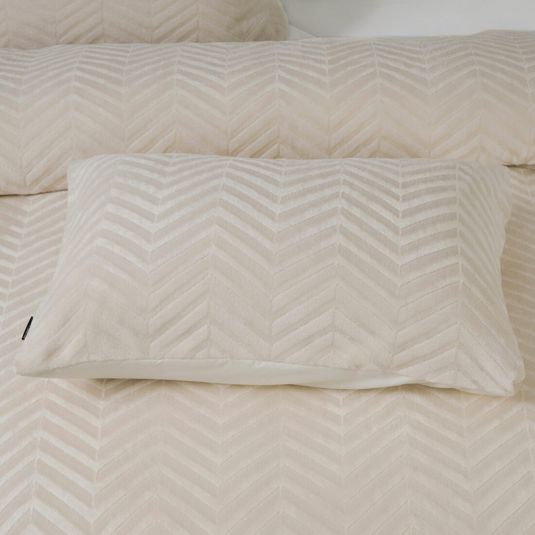 Chevron Teddy Crme 240 X 200 220