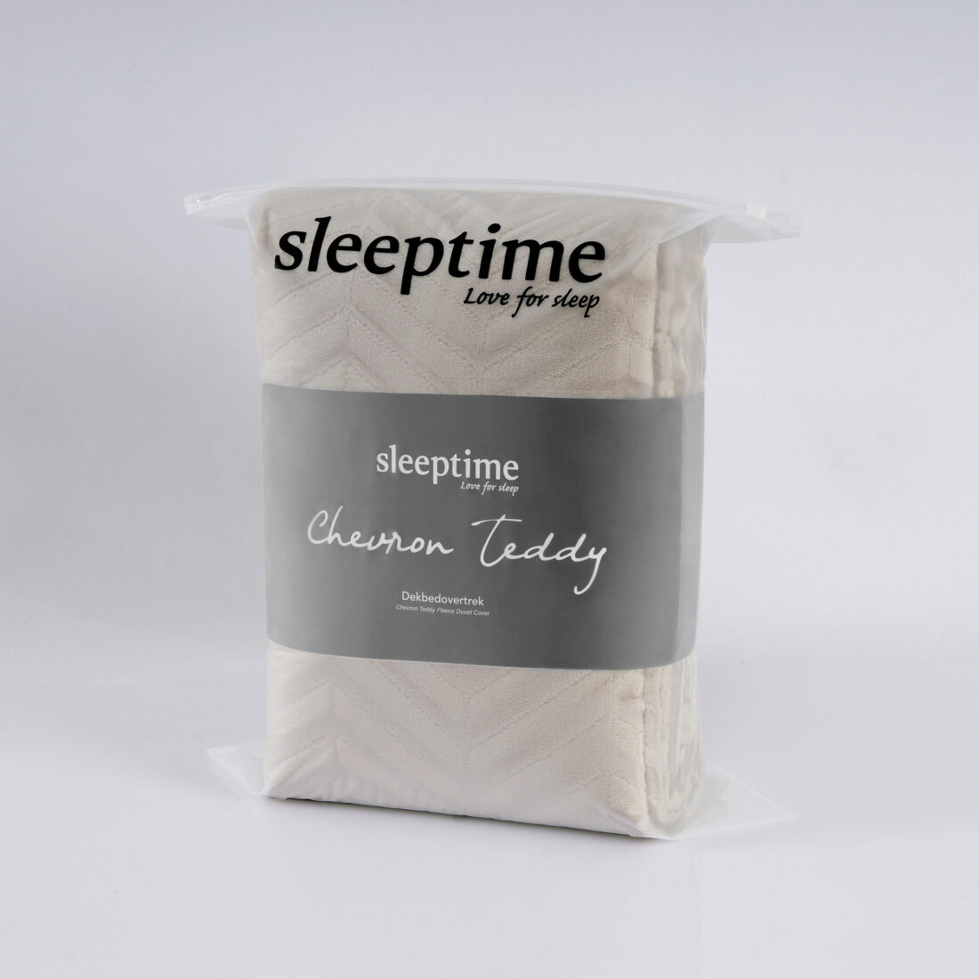 Chevron Teddy Taupe 140 X 200 220