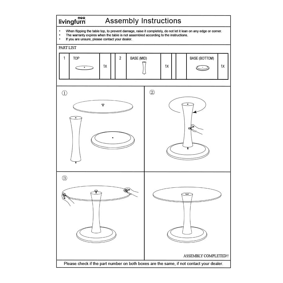 Brix Faye Amandel 60 Cm