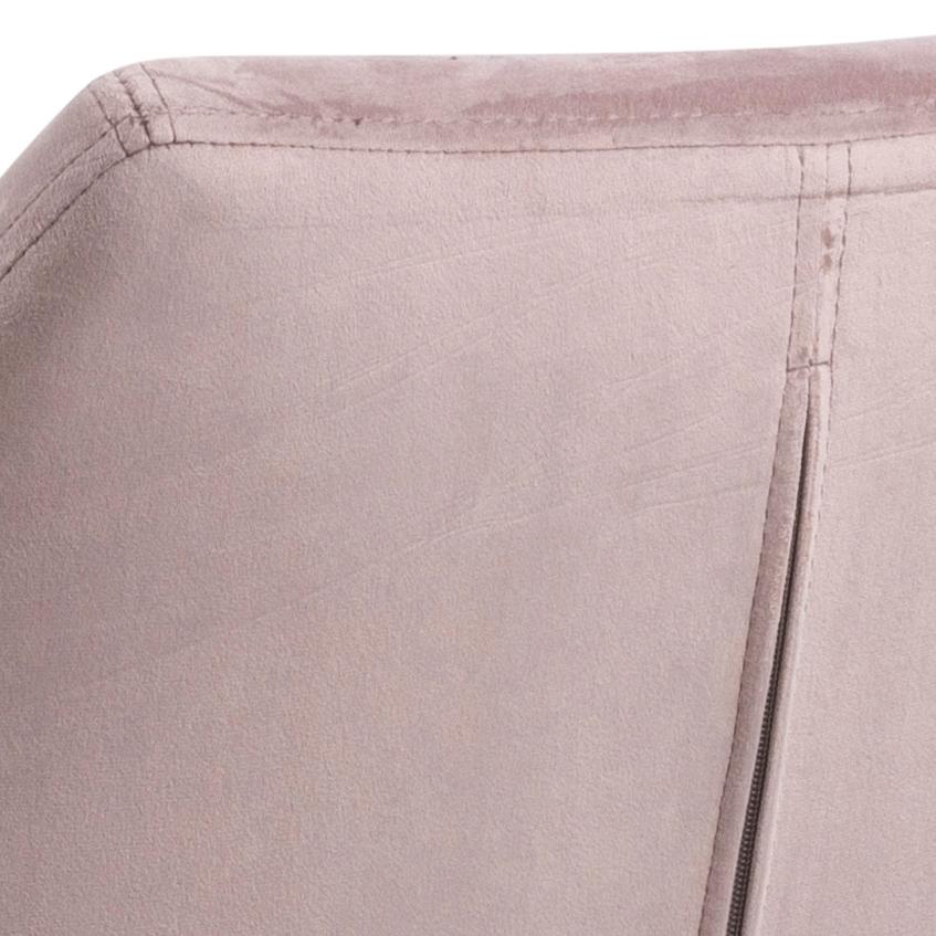 Bureaustoel Nora 8211 Stof Dusty Rose Fluweel 8211 360 Draaifunctie 8211 Verstelbaar