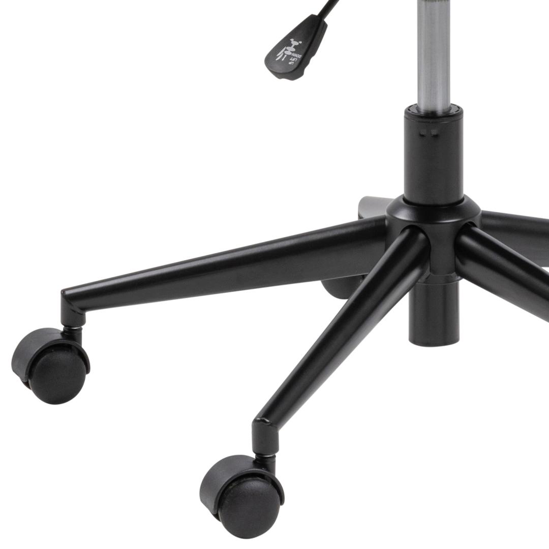 Bureaustoel Nora 8211 Stof Dusty Rose Fluweel 8211 360 Draaifunctie 8211 Verstelbaar