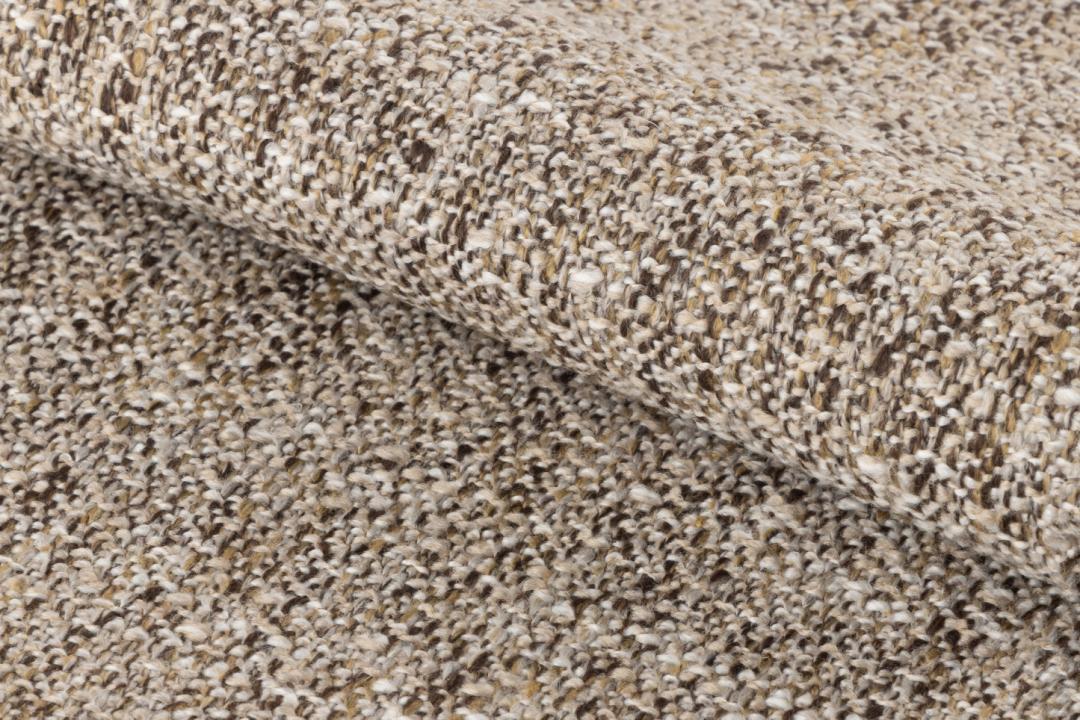 Loungestoel Elmont 8211 Stof Java Mokka 8211 Houten Poten