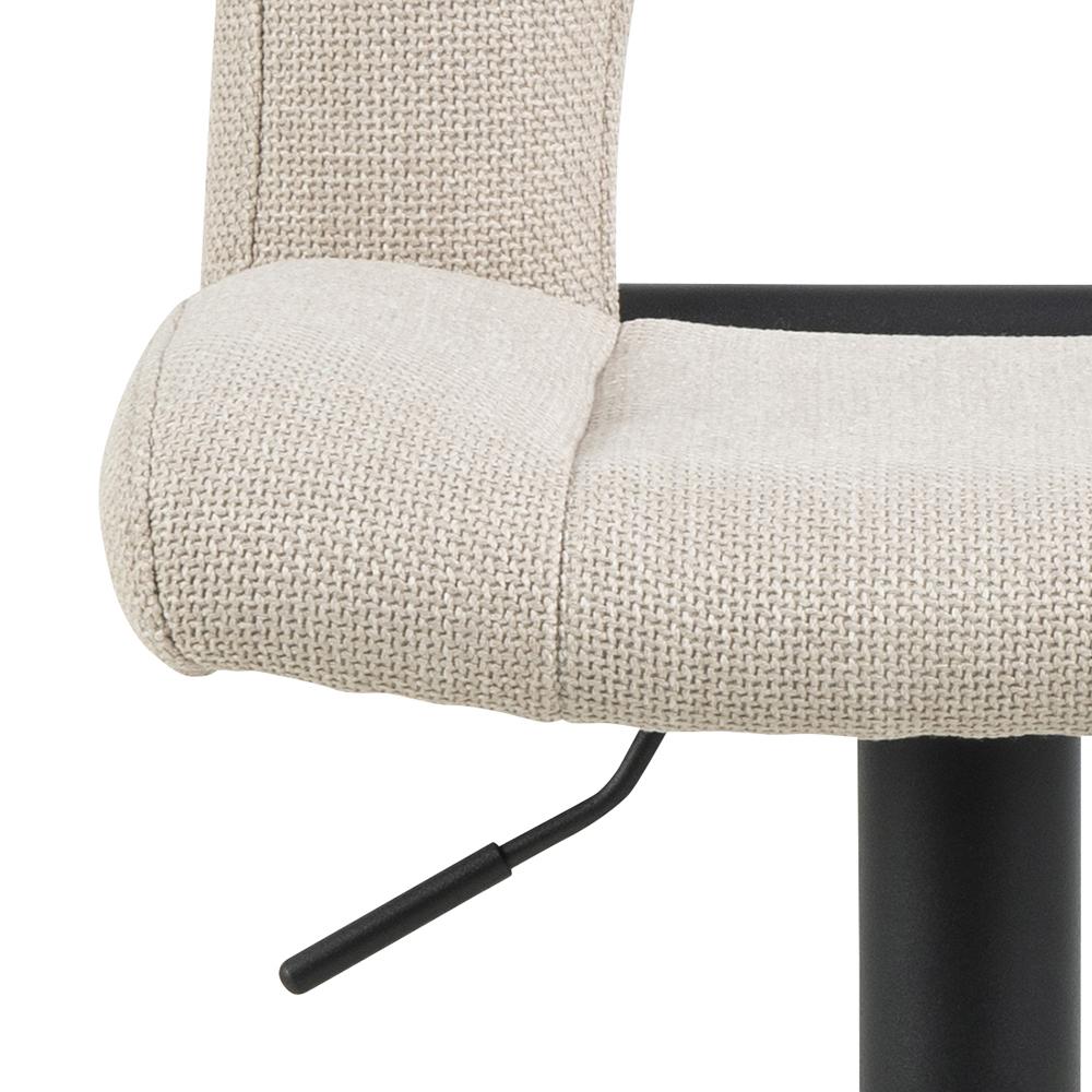 Barkruk Sylvia 8211 Stof Basel Beige 8211 Metaal 8211 Verstelbaar Minimale Bestelling 2 Stuks