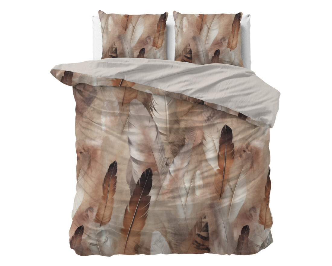 Feathura Taupe 200 X 200 220