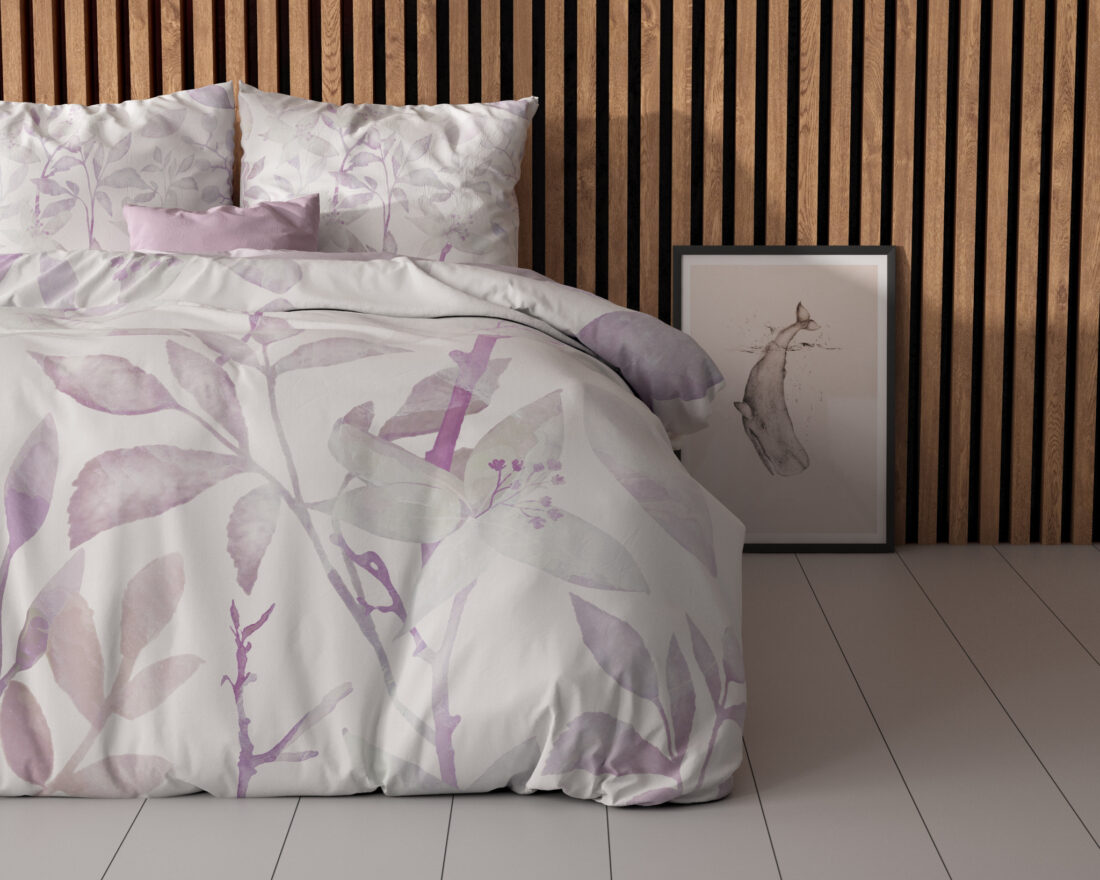 Waterbladeren Wit 140 X 200 220