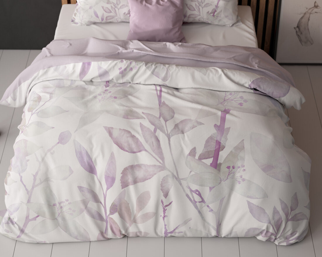 Waterbladeren Wit 140 X 200 220