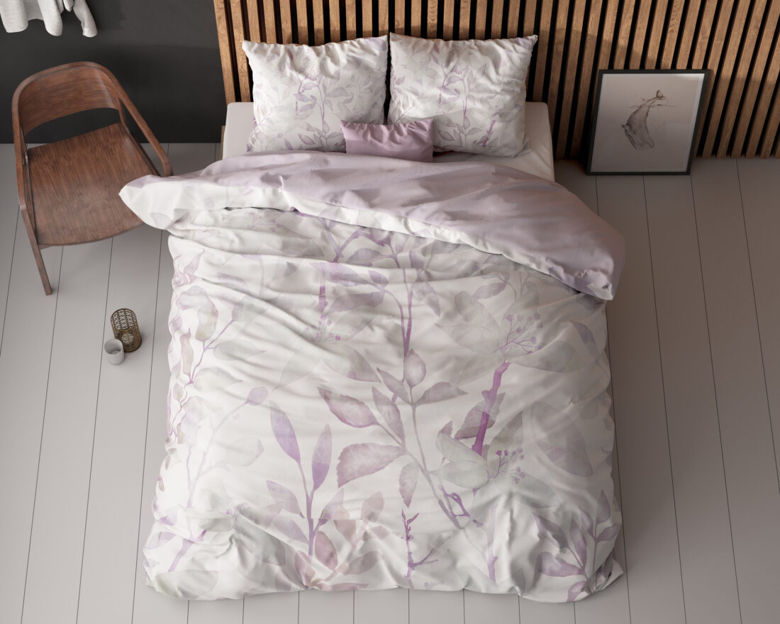 Waterbladeren Wit 140 X 200 220